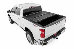 Rough Country Hard Low Profile Bed Cover 6'7 Bed Chevy/GMC 1500 19-24 47120650B