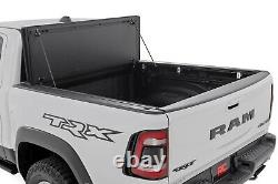 Rough Country Hard Tri-Fold Flip Up Bed Cover 5'7 for Toyota Tundra 22-23