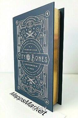 SIGNED City of Bones 10th Anniversary Edition CASSANDRA CLARE Hardback BRAND NEW