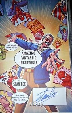 SIGNED LTD ED Amazing Fantastic Incredible Marvelous Stan Lee BRAND-NEW UNOPENED