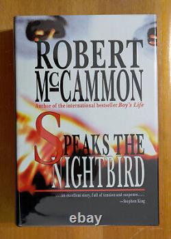 SIGNED SPEAKS THE NIGHTBIRD by Robert McCammon River City 2002 Brand NewithUnread