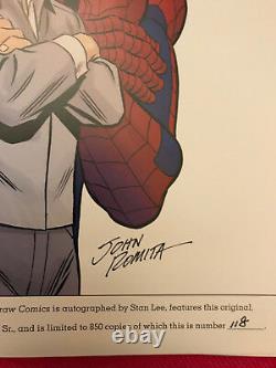 SIGNED STAN LEE How to Draw Comics LIMITED & NUMBERED HCDJ 1ST/1ST BRAND NEW