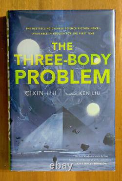 SIGNED The Three-Body Problem by Cixin Liu (2014, Hardcover) Brand NewithUnread