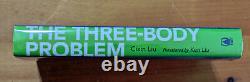 SIGNED The Three-Body Problem by Cixin Liu (2014, Hardcover) Brand NewithUnread