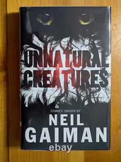 SIGNED Unnatural Creatures by Neil Gaiman 2003 Hardback 1/1 Brand NewithUnread