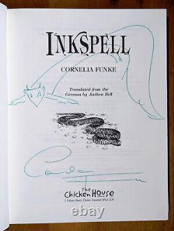 SIGNED X3 Inkheart Trilogy Set by Cornelia Funke HC 1st/1st Brand NewithUnread