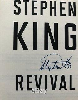 STEPHEN KING REVIVAL (2014), SIGNED BY KING, 1ST EDITION, Brand New