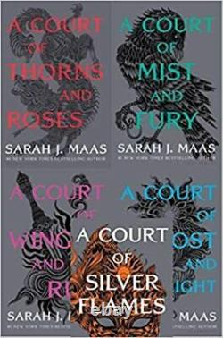 Sarah Maas 5 HARDCOVER BOOK SET of A Court of Thorns and Roses BRAND NEW