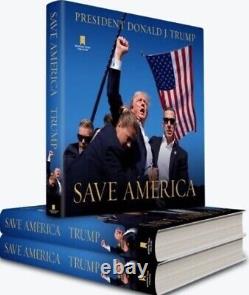 Save America President Donald Trump Brand New Hardcover Book