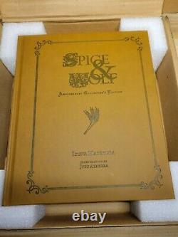 Spice and Wolf Anniversary Collectors Edition Hardcover Novel BRAND NEW