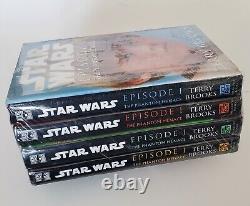 Star Wars Episode I The Phantom Menace Terry Brooks 4 covers Ballantine new