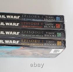 Star Wars Episode I The Phantom Menace Terry Brooks 4 covers Ballantine new