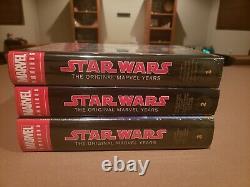Star Wars the original Marvel years OMNIBUS volumes 1 2 3 brand new sealed