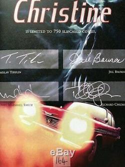 Stephen King Christine 30th Anniversary slipcased signed by artists Brand New