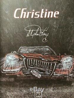 Stephen King Christine 30th Anniversary slipcased signed by artists Brand New