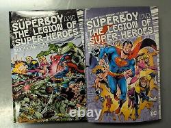 Superboy and the Legion of Super-Heroes Vol 1, 2 Hardcover Graphic Novel Set Lot