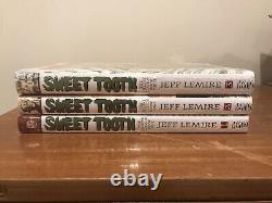 Sweet Tooth Deluxe Edition Hardcover 1-3 Jeff Lemire Vertigo Brand New Sealed