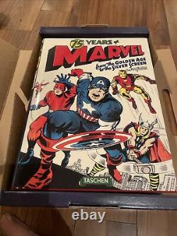 TASCHEN 75 Years of Marvel Comics BRAND NEW - SIGNED By Stan Lee