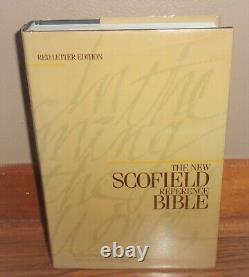 THE NEW SCHOFIELD REFERENCE BIBLE-Red Letter Edition-BRAND NEW, Unread HC withDJ