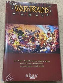 THE WAR OF REALMS OMNIBUS by Jason Aaron BRAND NEW, FACTORY SEALED