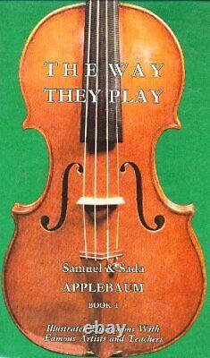 THE WAY THEY PLAY BOOK 1 By Samuel Applebaum Hardcover BRAND NEW