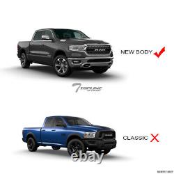 TLAPS For 19-24 Dodge Ram 1500 5.7 Bed Low Profile Hard Tri Fold Tonneau Cover