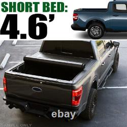 TLAPS For 2022-2024 Maverick 4.5 Ft Bed Low Profile Hard Roll-Up Tonneau Cover