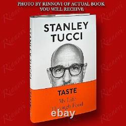 Taste SIGNED Stanley Tucci (2021, HC, 1st/1st) BRAND NEW