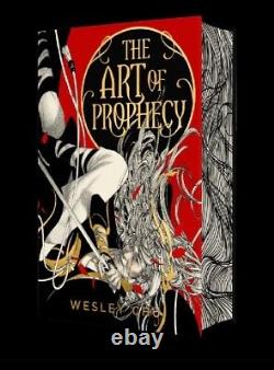 The Art of Prophecy Wesley Chu SIGNED NUMBERED 1st Ed Broken Binding Brand New