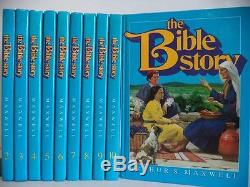 The Bible Story 10 vol Set Arthur S. Maxwell NIV Bible 1994 BRAND NEW
