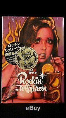 The Birth of Rockin' Jelly Bean Hardcover Art Book Brand New Sealed