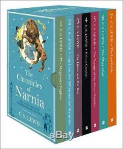 The Chronicles of Narnia box set Hardcover by C S Lewis Brand New