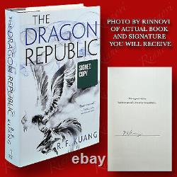 The Dragon Republic SIGNED R F Kuang (2019, HC, 1st/1st) BRAND NEW