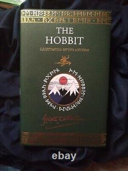 The Hobbit Illustrated Deluxe edition by Tolkien, J. R. R, Brand New, Free