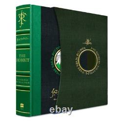 The Hobbit Illustrated Deluxe edition by Tolkien, J. R. R, Brand New, Free s