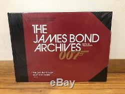 The James Bond Archives Hardcover Brand New Sealed