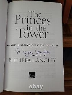 The Princes in the Tower by Philippa Langley (SIGNED) 2023 BRAND NEW (1st Print)