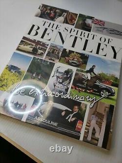 The Spirit Of Bentley By Be Extraordinary Hardcover BRAND NEW NEVER USED