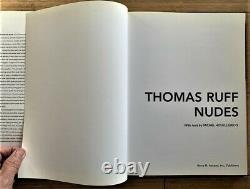 Thomas Ruff Nudes, Harry N Abrams 2003, 9780810945814, Brand New