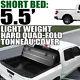 Topline For 2004-2014 Ford F150 5.5 Ft 66 Bed Lw Hard Quad Fold Tonneau Cover