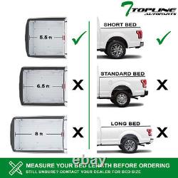 Topline For 2014-2021 Tundra 5.5 Ft Bed Low Profile Hard Tri Fold Tonneau Cover