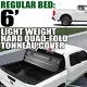 Topline For 2019-2023 Ford Ranger 6 Ft 72 Bed Lw Hard Quad Fold Tonneau Cover