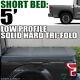 Topline For 2022-2023 Frontier 5 Ft Bed Low Profile Hard Tri Fold Tonneau Cover