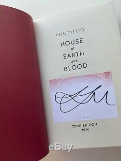 Tour Edition Crescent City by Sarah J. Mass BRAND NEW SIGNED