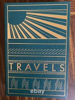 Travels-Michael Crichton-Signed Franklin Library Limited First Edition-Brand New