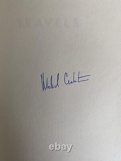 Travels-Michael Crichton-Signed Franklin Library Limited First Edition-Brand New