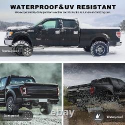 Tri-Fold 5FT Hard Truck Bed Tonneau Cover For 2005-2015 Toyota Tacoma Waterproof