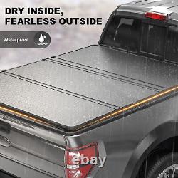 Tri-Fold 5FT Hard Truck Bed Tonneau Cover For 2005-2015 Toyota Tacoma Waterproof