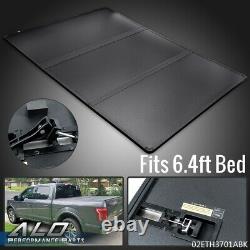 Tri-fold Hard Tonneau Cover 6.4ft Bed Fit For 02-21 Dodge Ram 1500 2500 3500