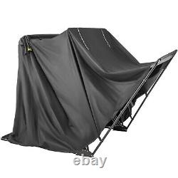 VEVOR Large Motorcycle Shelter Shed Cover Storage Tent Strong Safe Garage